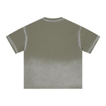 Bold Gradient Fade Oversized Design T-Shirt