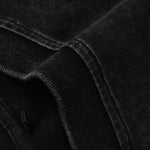 Stone-Washed Raw-Edge T-Shirt 8oz