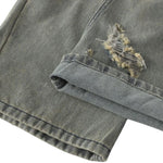 Smoke Rise Heavy Ripped Vintage Washed Jeans
