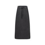 Falda larga de corte A con lavado a la piedra