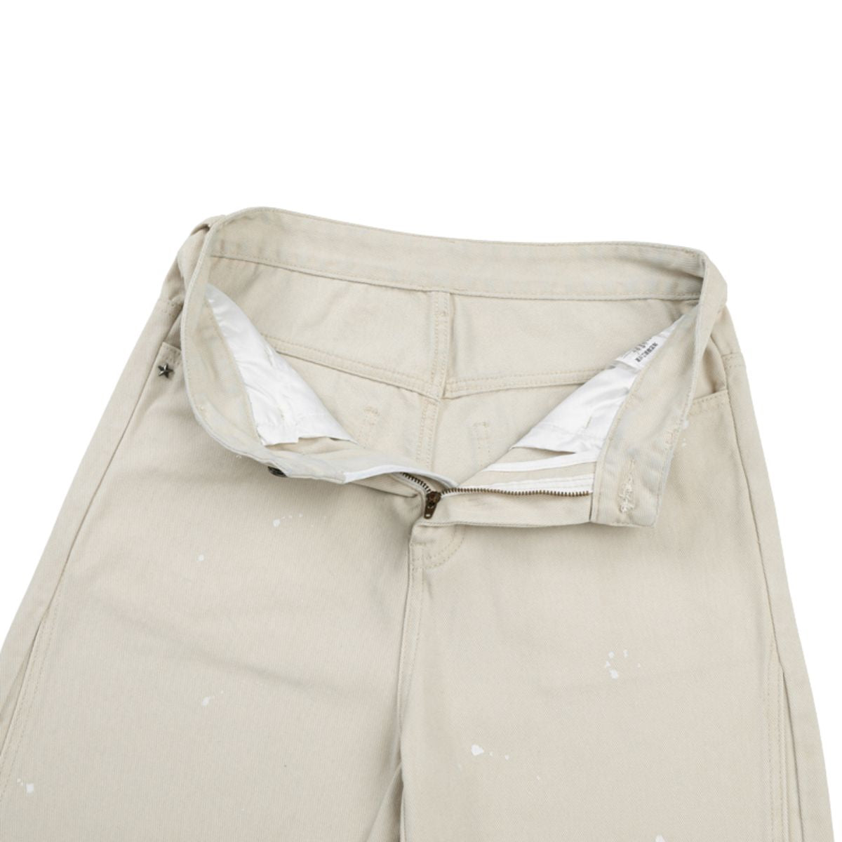 Star Studded Splash Ink Flare Pants