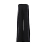 Old Money Cotton Linen Wide Leg Trousers