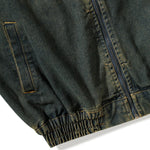 VintageWash Sleeveless Bomber Vest