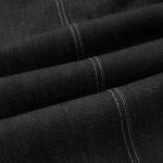 Vintage Washed Paneled Barrel-Leg Baggy Jeans