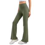 High Waist Micro Flare Yoga Pants for Women Moisture