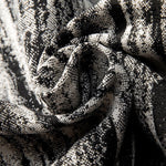 Oversize Streetwear Colorful Yarn Washed Denim Jacket