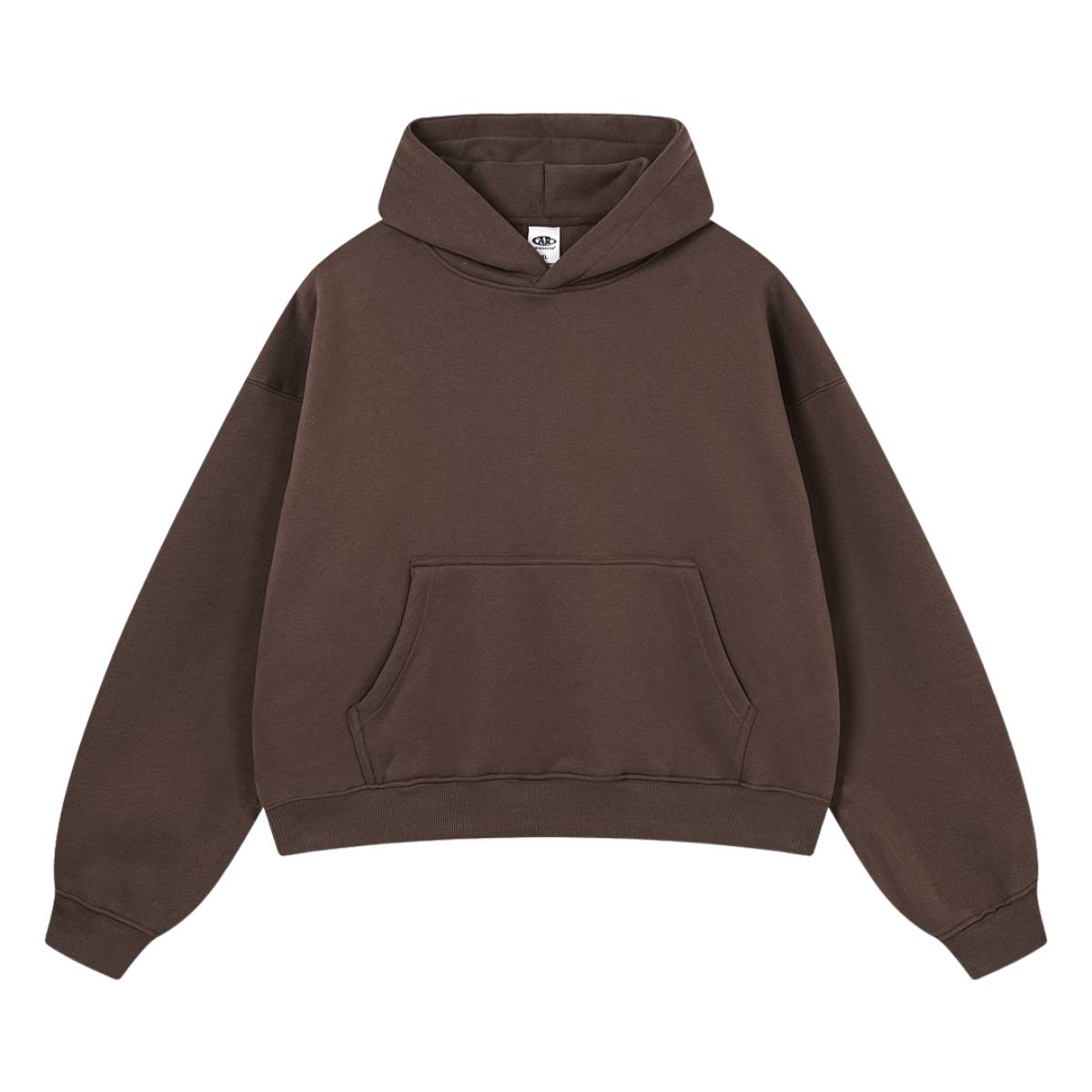 Sudadera con capucha de felpa de novio de gran tamaño