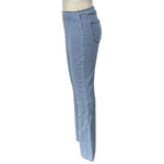 Mid Rise Tummy Control Stretch Flare Casual Jeans