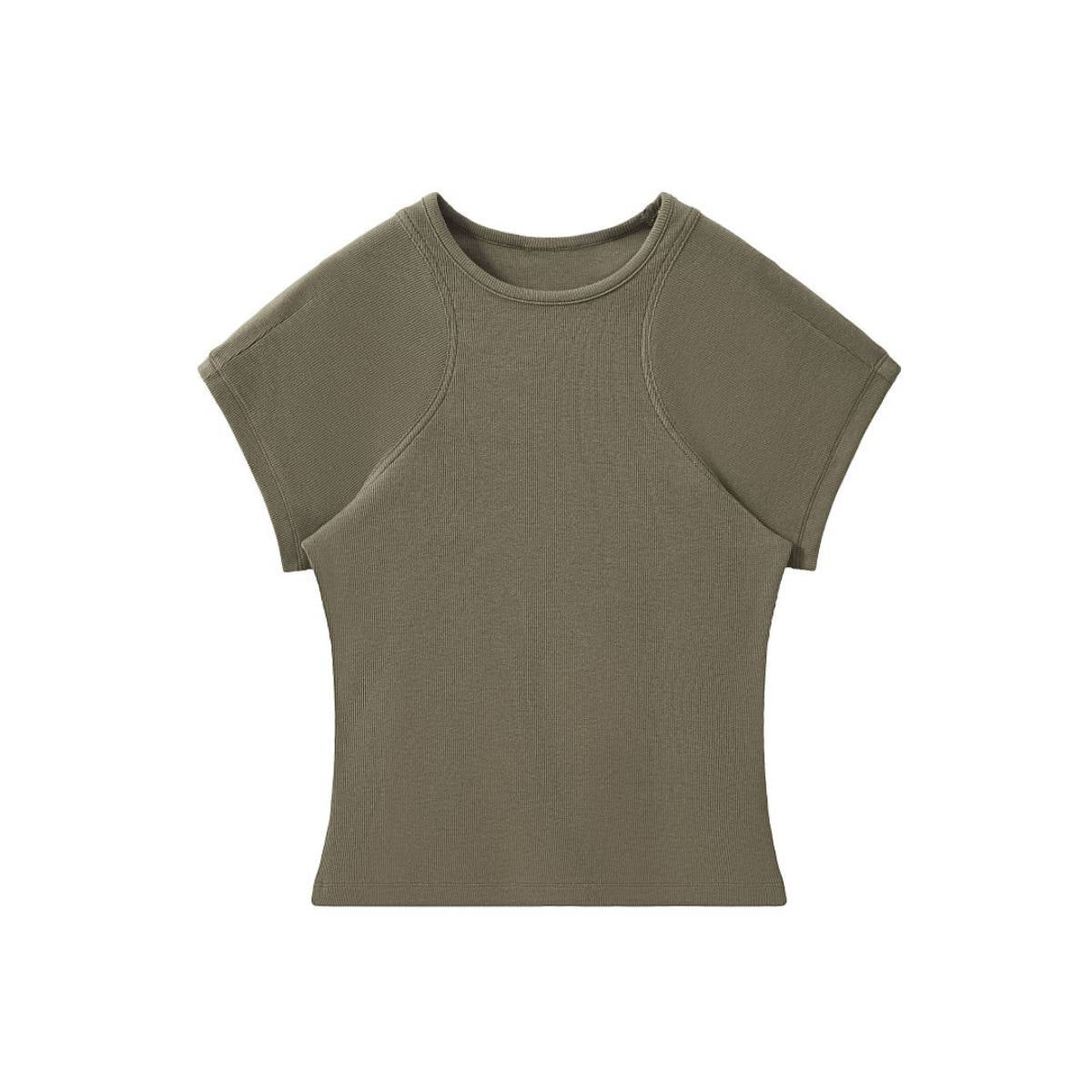 Academia Style Soft Daily Wear Stretch Tee