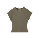 Academia Style Soft Daily Wear Stretch Tee