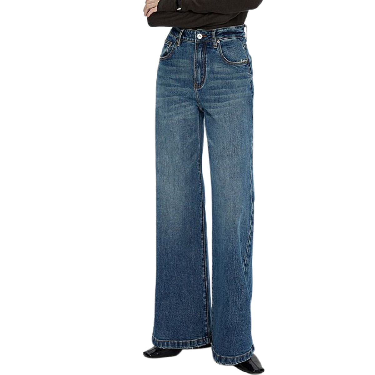 Risen Women's High-Rise Bootcut Jeans
