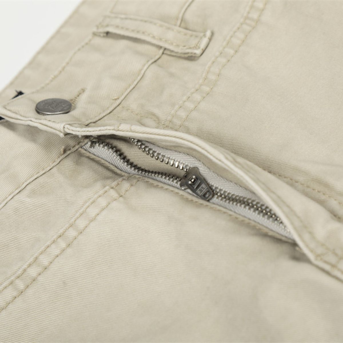 Vintage Scimitar-Wash Pleated Loose-Fit Wide-Leg Pants