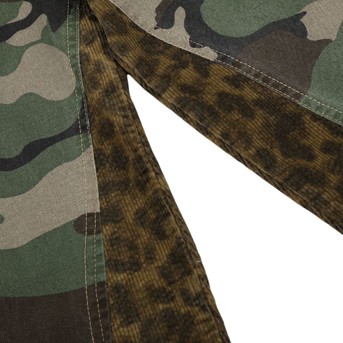 Streetwear Camouflage Patchwork Cargo Pants