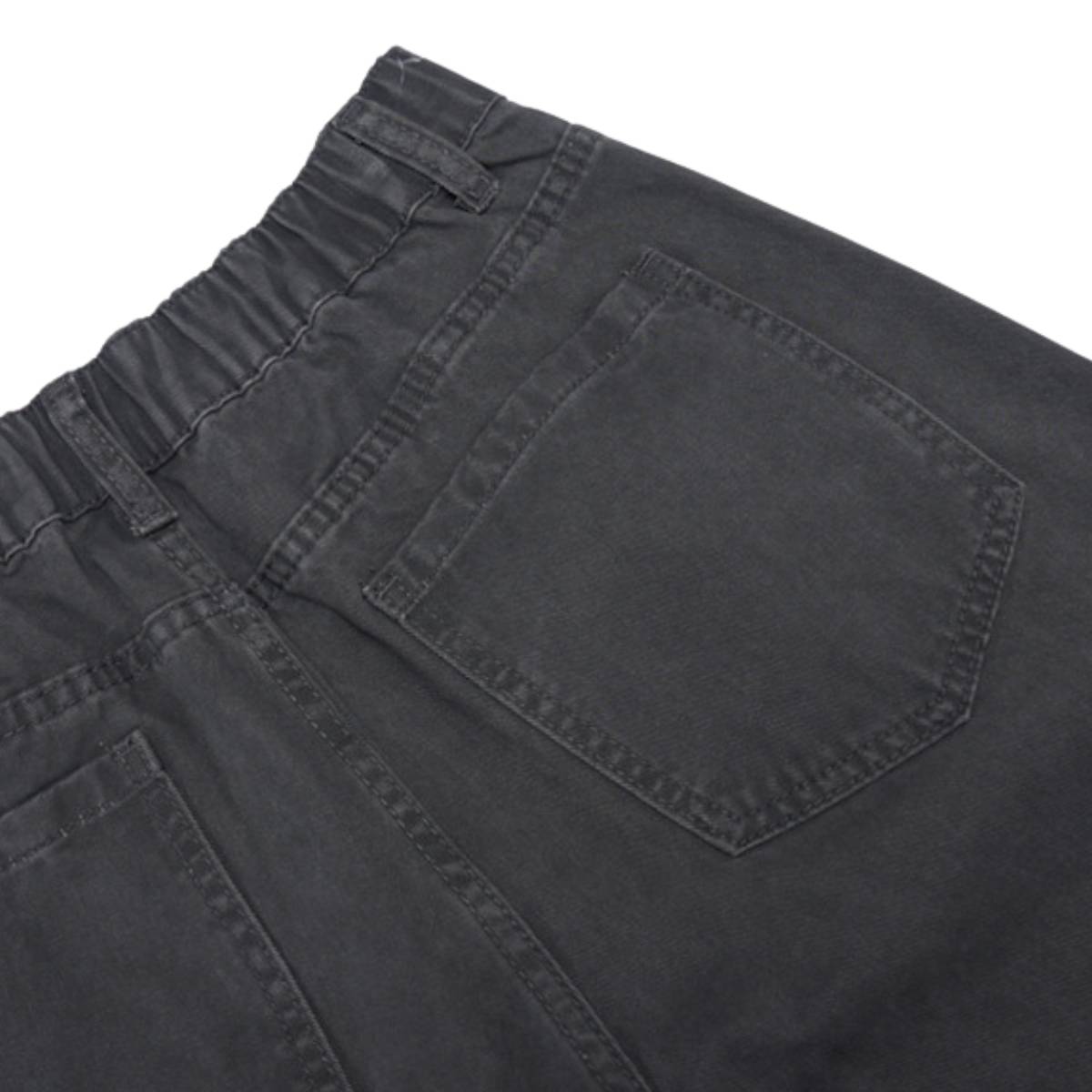 Washed Vintage Distressed High Waist Relaxed Wide Leg Draped Pants