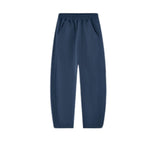 Boxy Curved Fit Elastic Waist Sweatpants