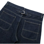 Indigo Cuffable Hem Baggy Jeans