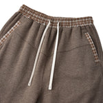 Quiet‑Luxury Old‑Money Heather Contrast Trousers