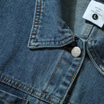 Classic Blue Washed Denim Vest