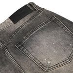 Trendy Metal Stud Embellished Relaxed Fit Jeans
