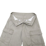 Vintage Washed Distressed Multi-Pocket Cargo Shorts