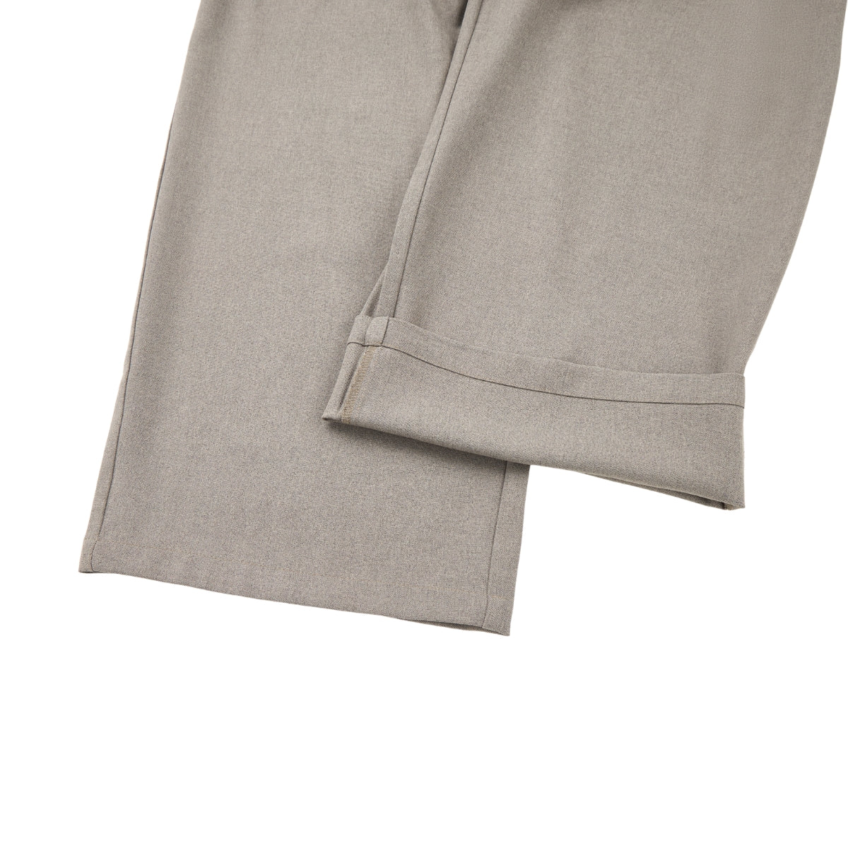 Double-Pleat Baggy Wide-Leg Trousers