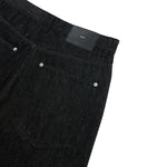 Raw Denim Jeans With Wheat‑Engraved Buttons