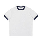 Crew Neck Boxy Fit Ringer Tee 220gsm