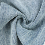 Draped Wide-Leg Relaxed Baggy Jeans