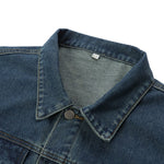 Hong Kong Style Vintage Washed Denim Jacket