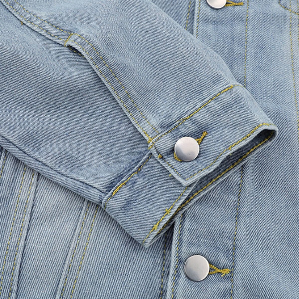 Unisex Retro Street Washed Vintage Denim Jacket