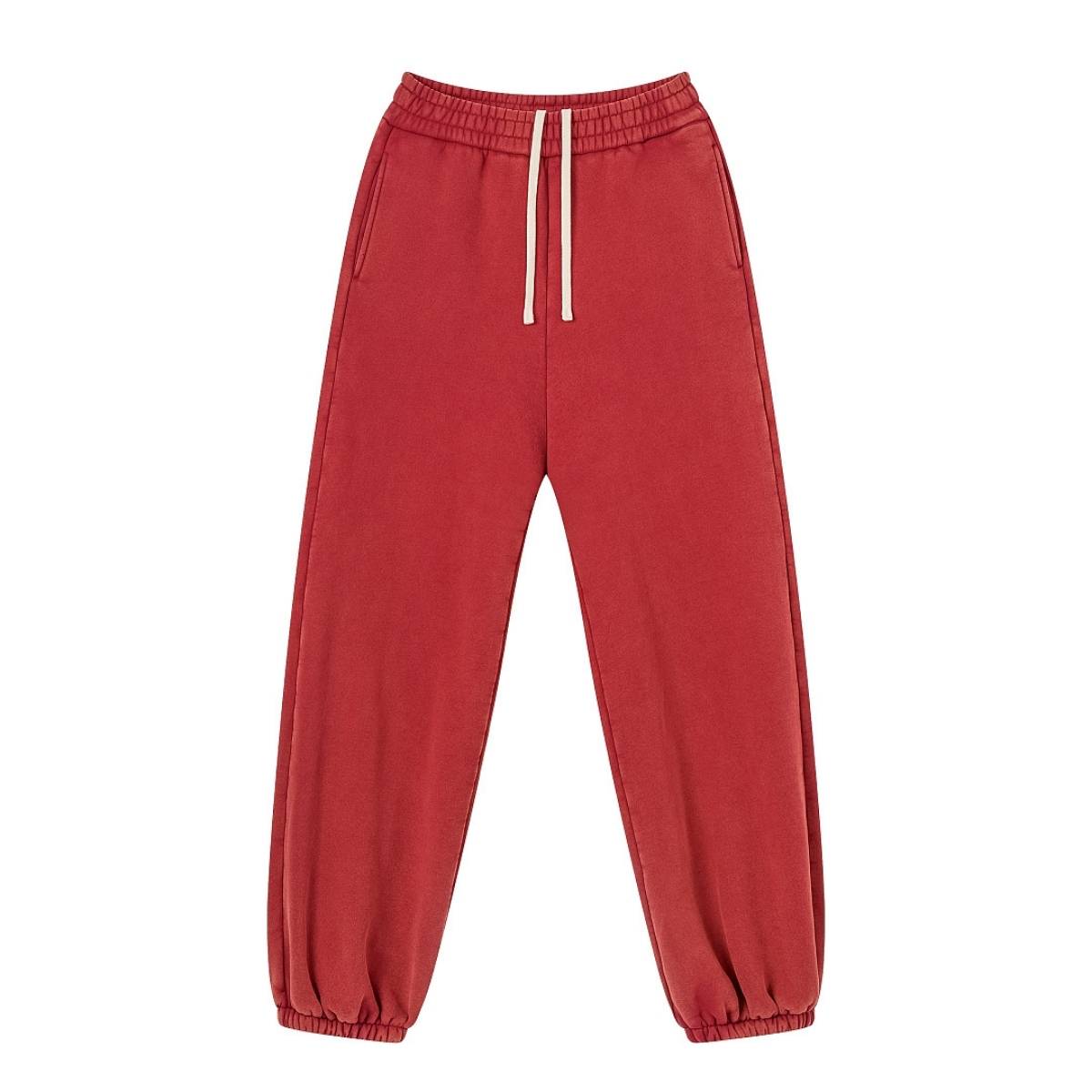 Jogger holgado descolorido y lavado