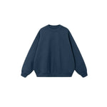 Heavyweight Fleece Boxy Drop ShoulderCrew Neck Sweatshirt