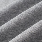 Cotton Terry Washed Distressed Graffiti Drop‑Shoulder Crewneck Sweatshirt