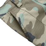 Vintage Camo Star Embroidered Cargo Shorts