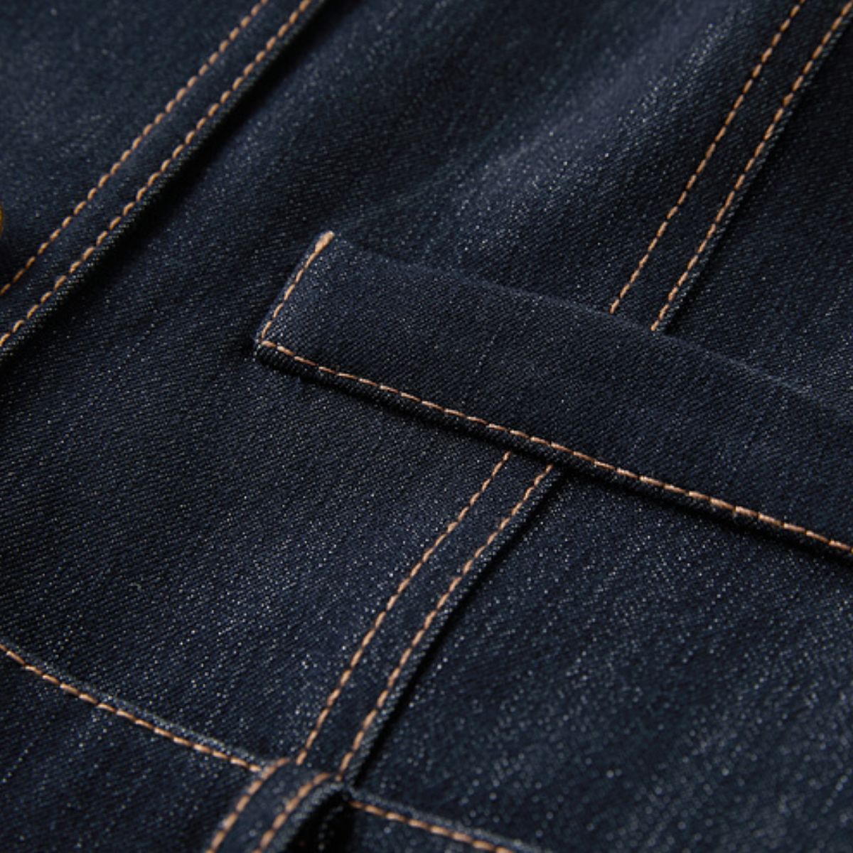 V-Neck Sleeveless Denim Midi Dress