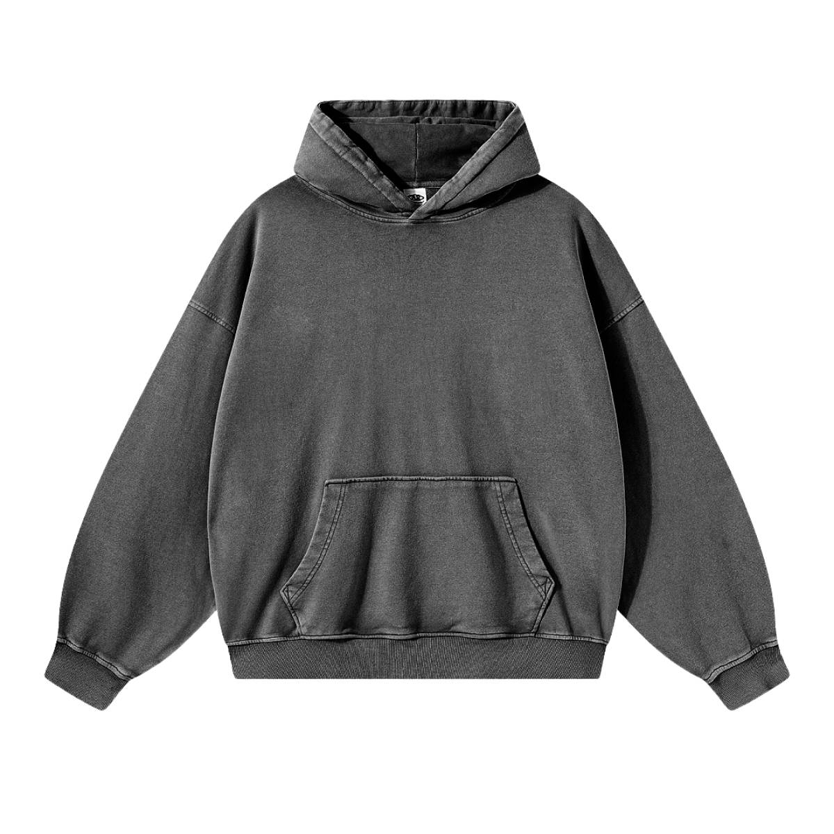Sudadera con capucha de felpa de novio de gran tamaño