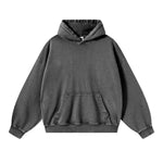 Sudadera con capucha de felpa de novio de gran tamaño