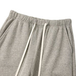 Quiet‑Luxury Old‑Money Heather Tailored Straight‑Leg Trousers