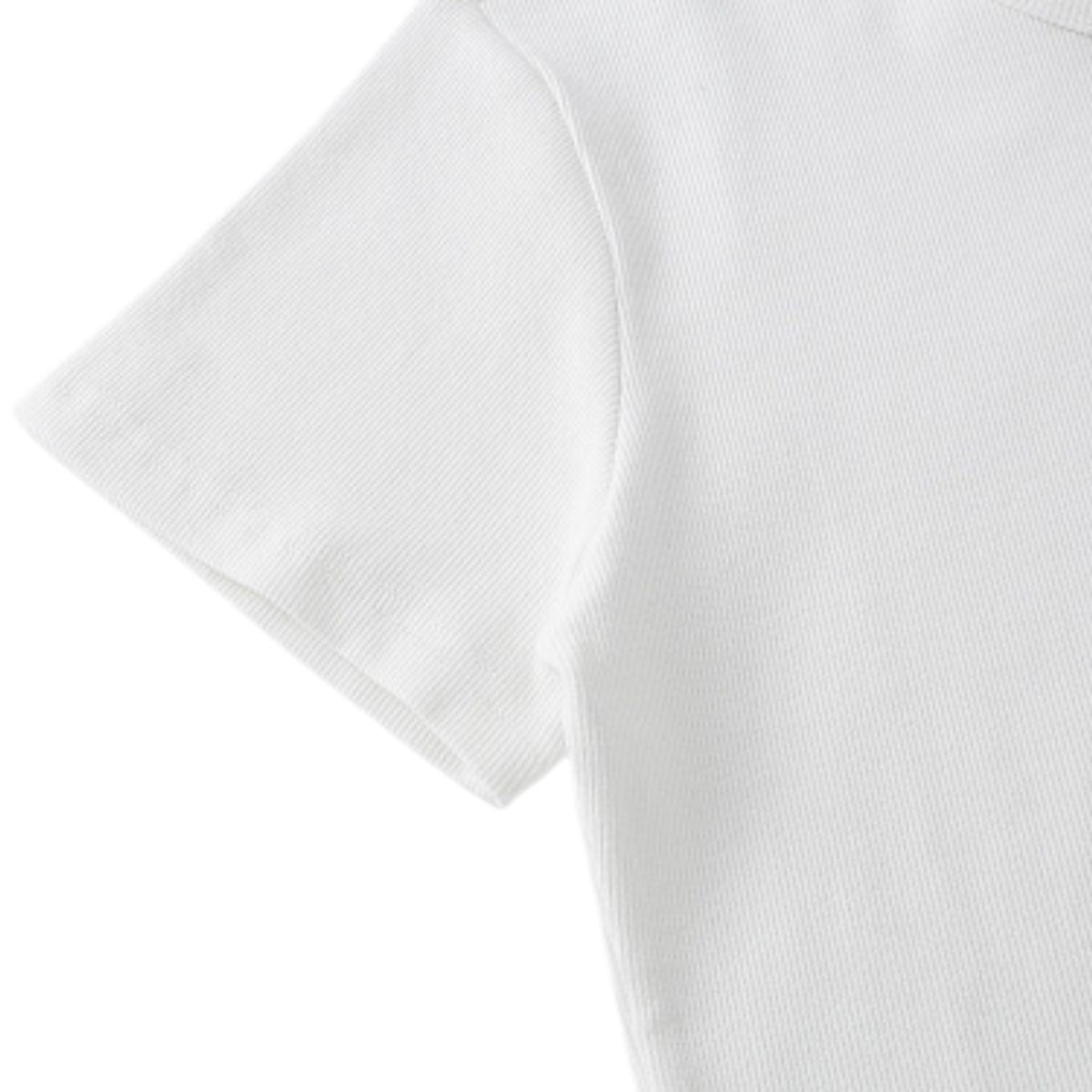 Slim Fit Cropped Heavyweight T-Shirt