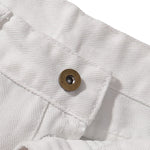 Button Fly Wide Leg Denim Jeans