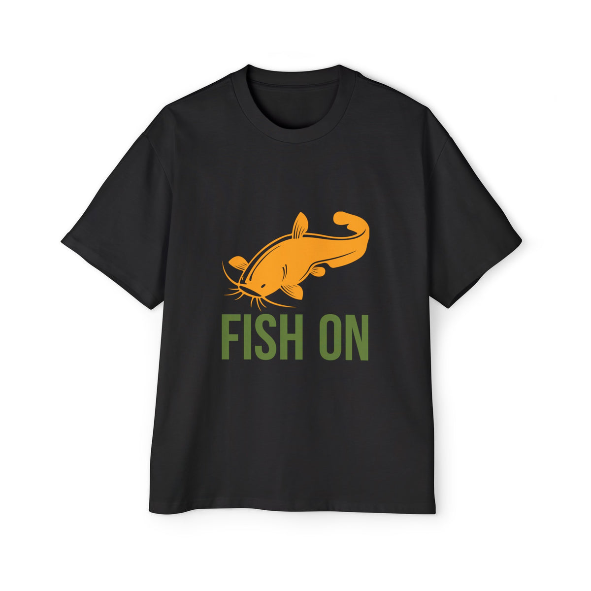 Fish On Graphic Tee-INNBLAC Fashion Apparel