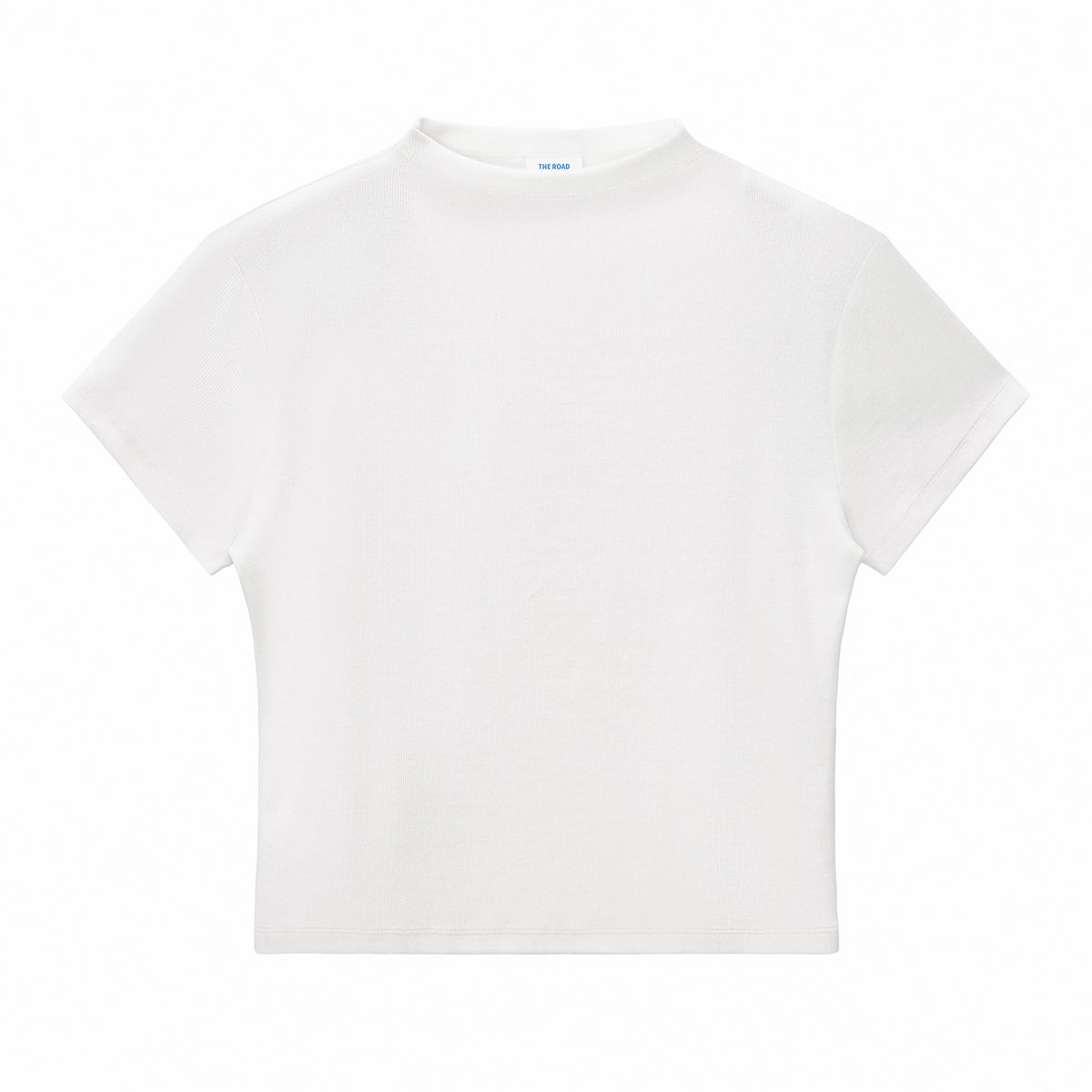 Minimal Textured Knit Fit T-Shirt