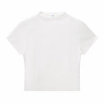 Minimal Textured Knit Fit T-Shirt