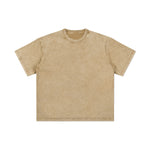 Vintage Washed Boxy Relaxed Streetwear Tee
