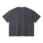 Rivet Detail Washed Boxy Fit T-Shirt