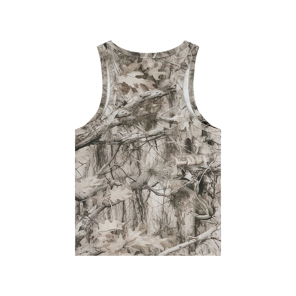 Forest Print Camo Nature Inspired Sleeveless Tank