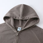 Heavyweight Washed Cotton Boxy Hoodie