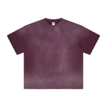 Acid Wash Distressed T Shirt 7.3oz-INNBLAC Fashion Apparel