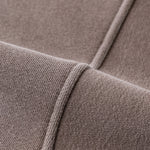 Front-Zip Raw Edge Ripped Hoodie