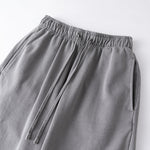 Heavyweight Washed Cotton Baggy Sweatpants